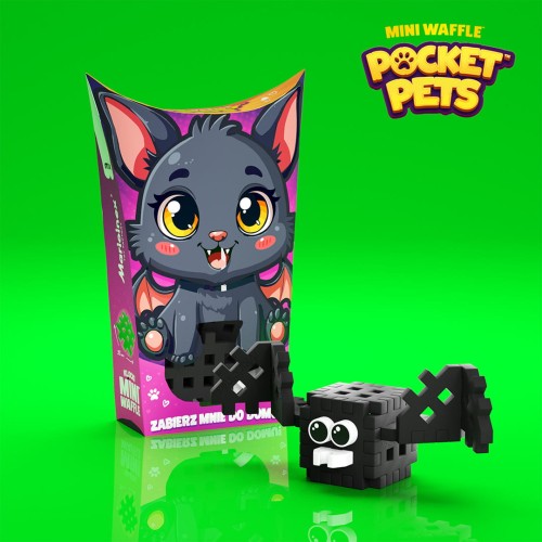 Morcego - Mini Waffle Pocket Pets