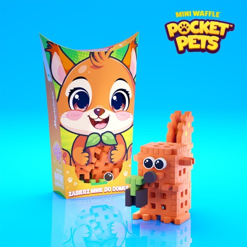 Esquilo - Mini Waffle Pocket Pets