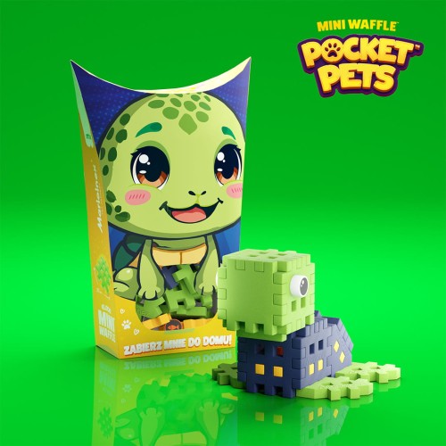 Tartaruga - Mini Waffle Pocket Pets