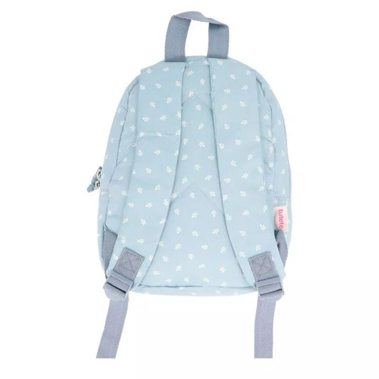 mochila pré-escolar Acolchoada -  Leaves Blue