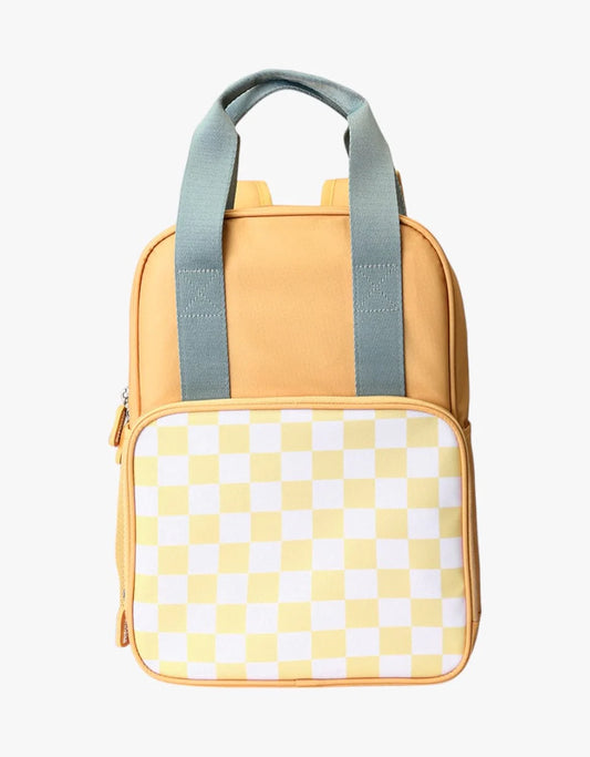 Mochila Escolar Scout Stripes Yellow Chest