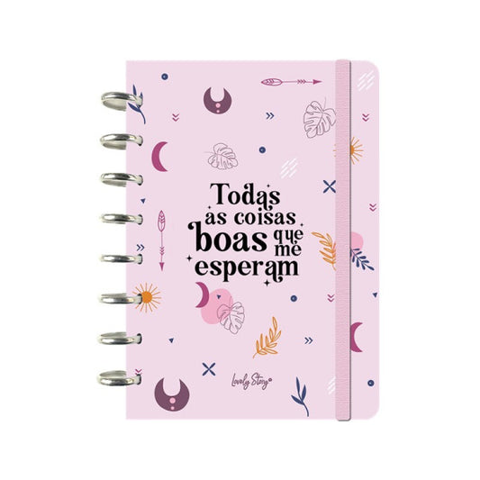 Caderno Inteligente A5 - Todas as voisas boas que me esperam