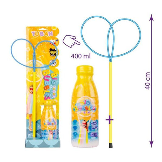 Kit de fazer Bolas de Sabão c/aro 40cm