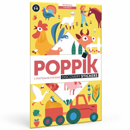 Poppik poster + autocolantes - Quinta