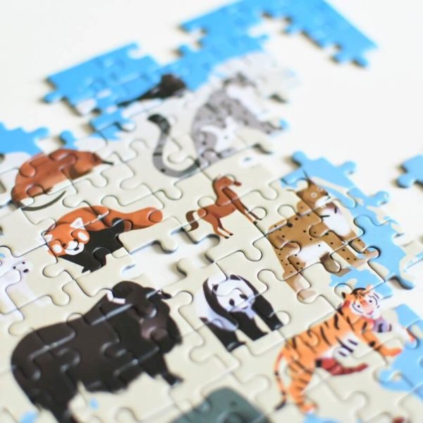 PUZZLE POPPIK 500PÇ -   ANIMALS