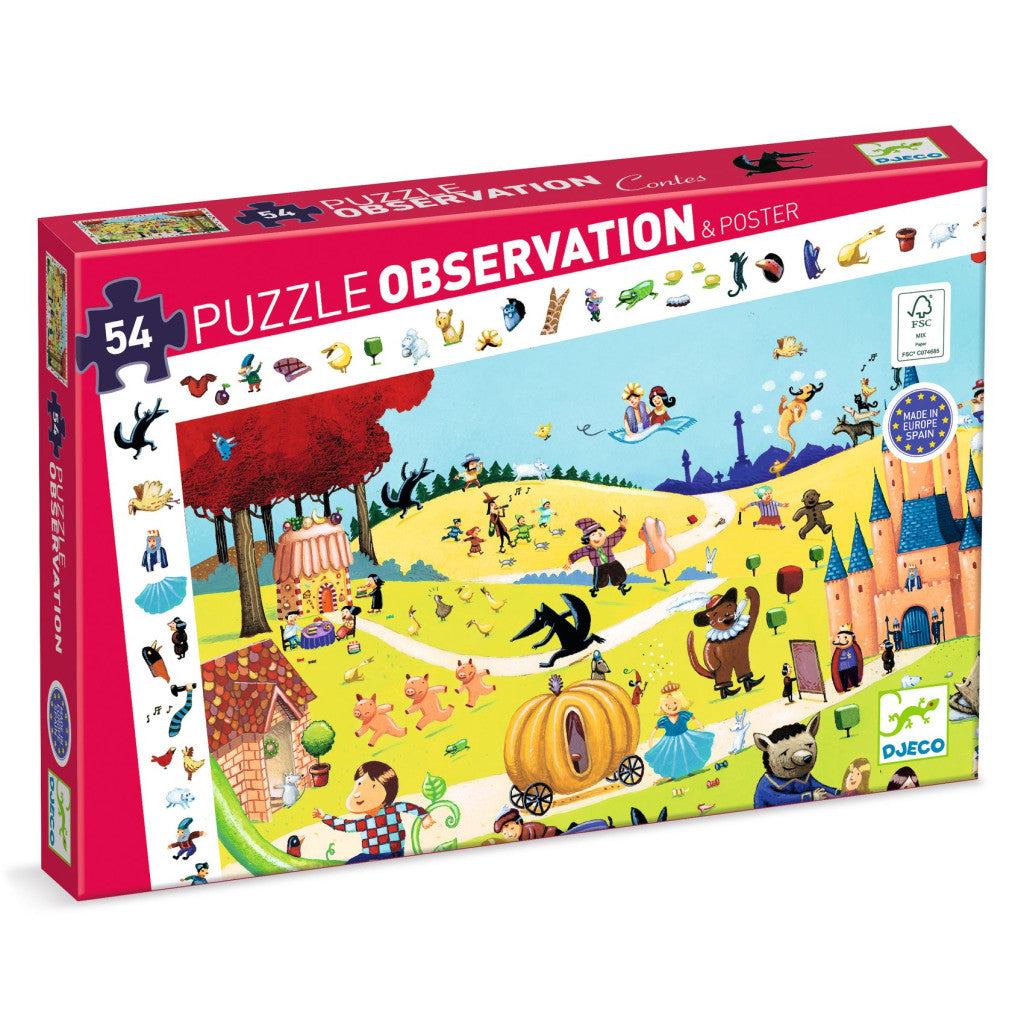 Puzzle de Observação - Os Contos