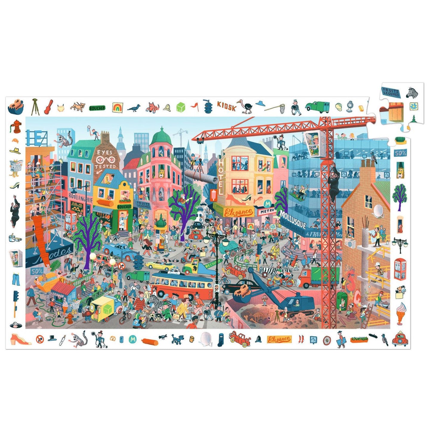 Puzzle de Observação - A Cidade
