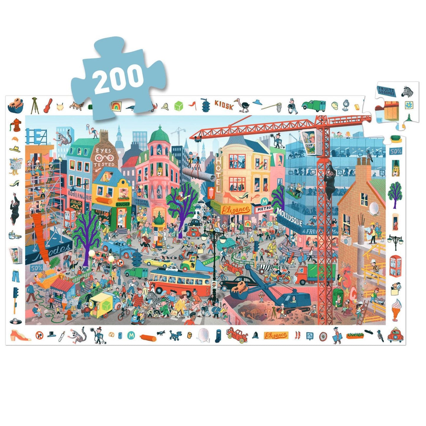 Puzzle de Observação - A Cidade