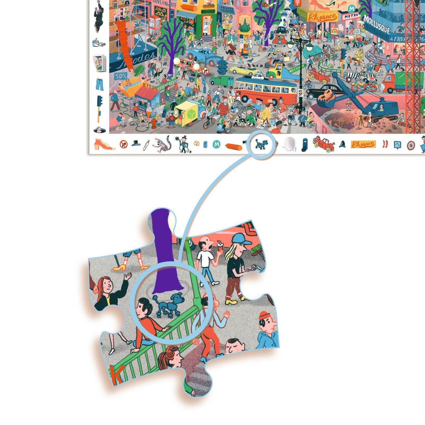 Puzzle de Observação - A Cidade