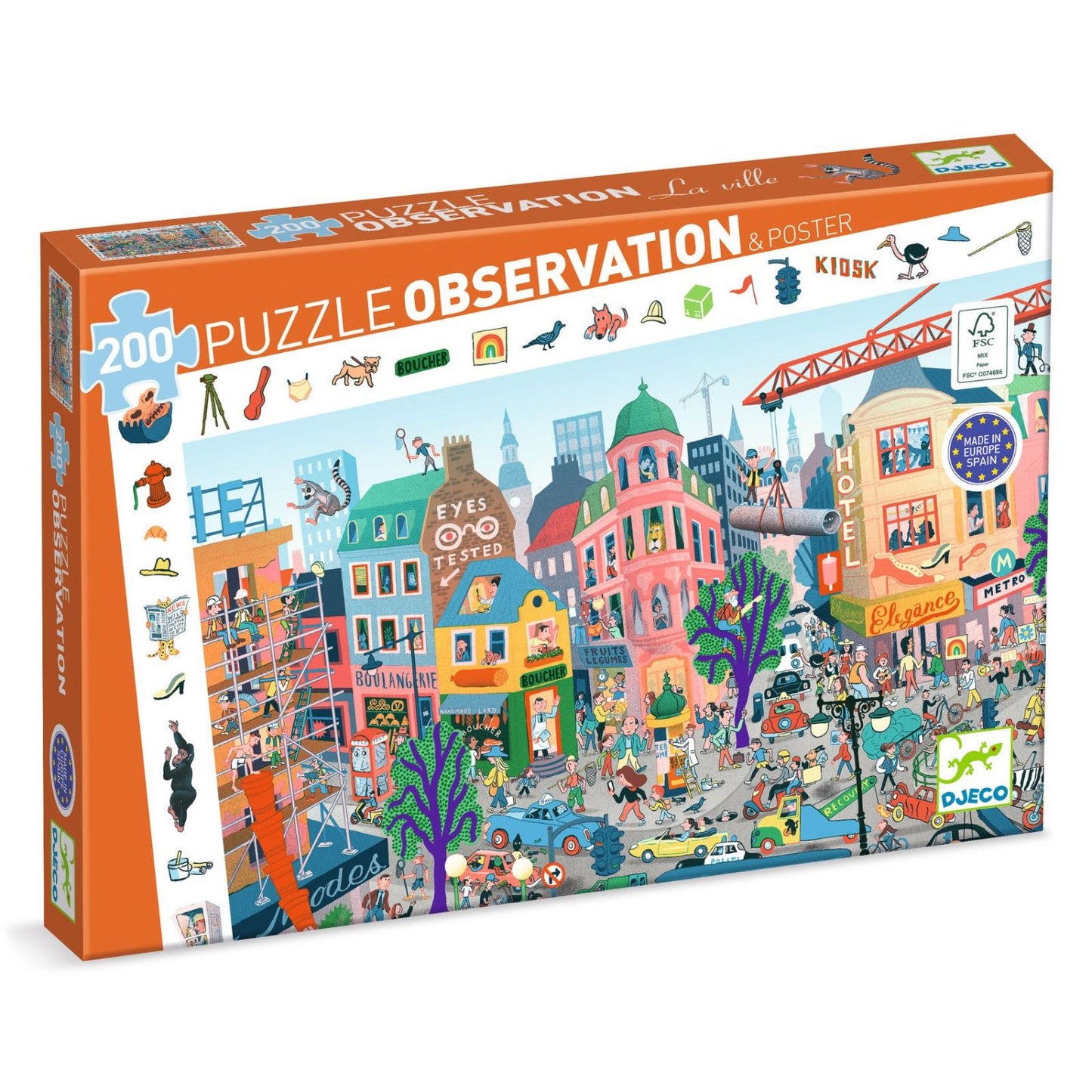 Puzzle de Observação - A Cidade