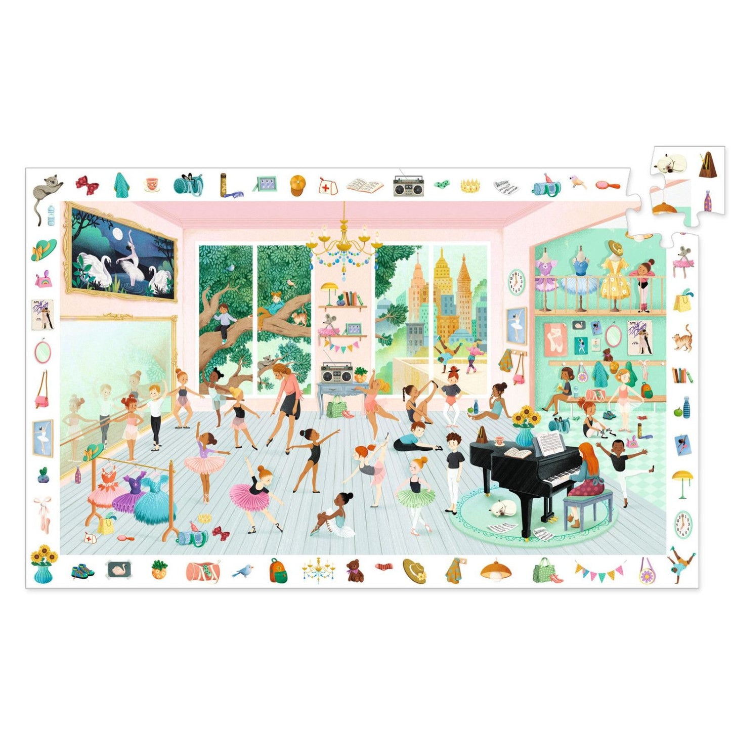 Puzzle de Observação - A Escola de Dança