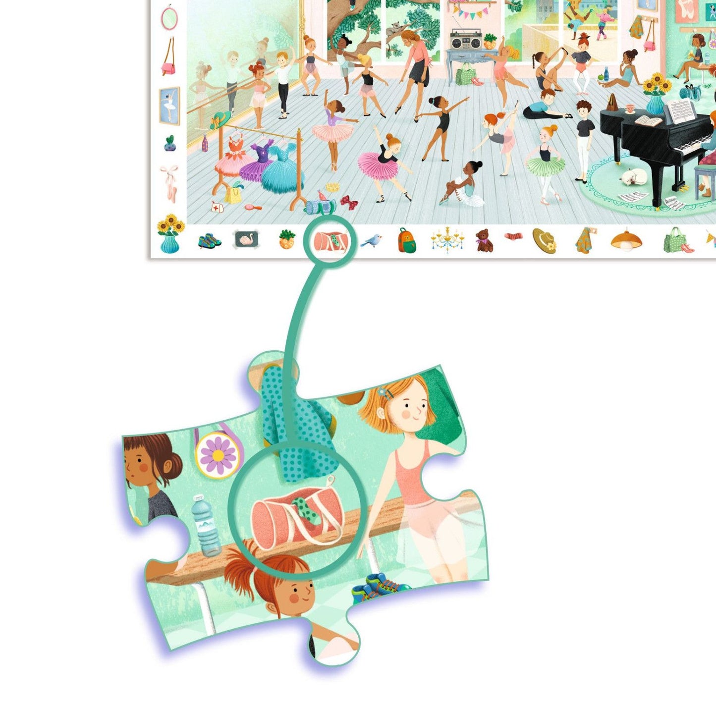 Puzzle de Observação - A Escola de Dança