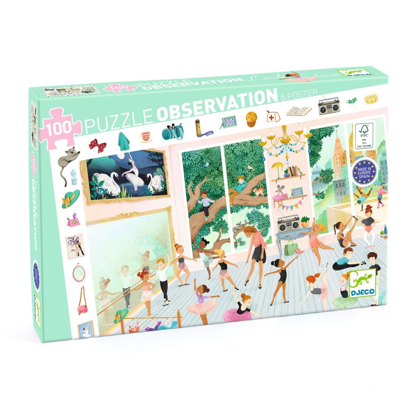 Puzzle de Observação - A Escola de Dança
