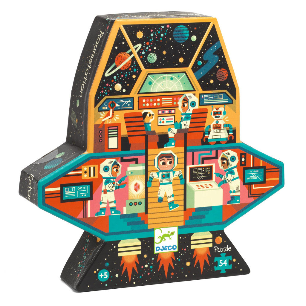 Puzzle Estação Espacial 54 pçs