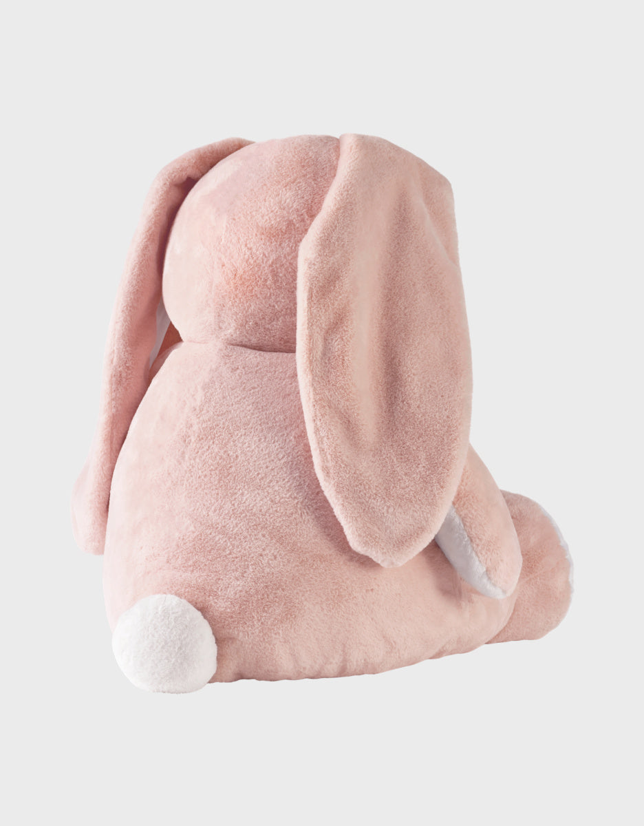 Peluche Grande 80 cm - Coelho Rosa