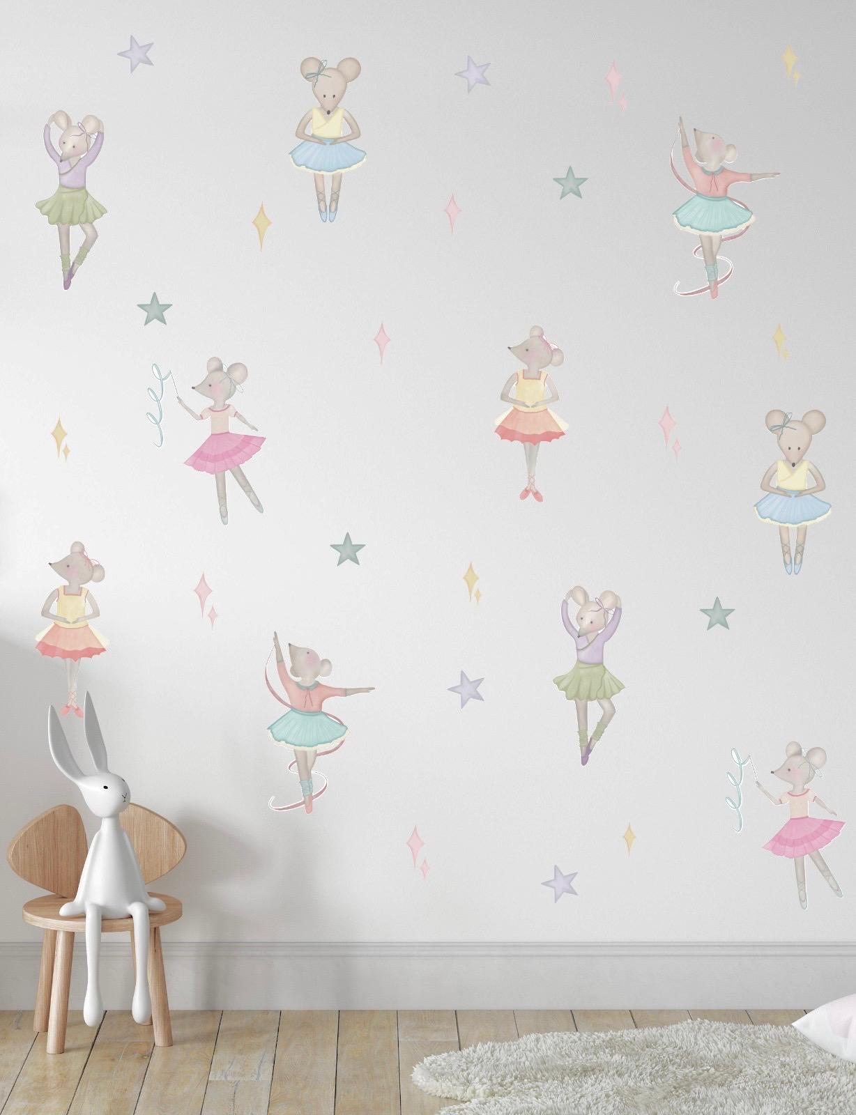 Wallstickers Ratinhas bailarinas