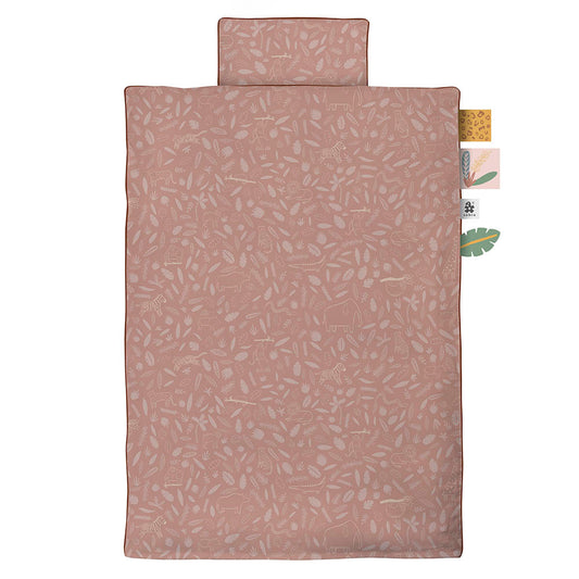 Roupa de Cama Junior Wildlife - Sunset Pink