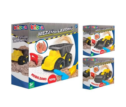 Areia Mágica c/veiculo 500gr