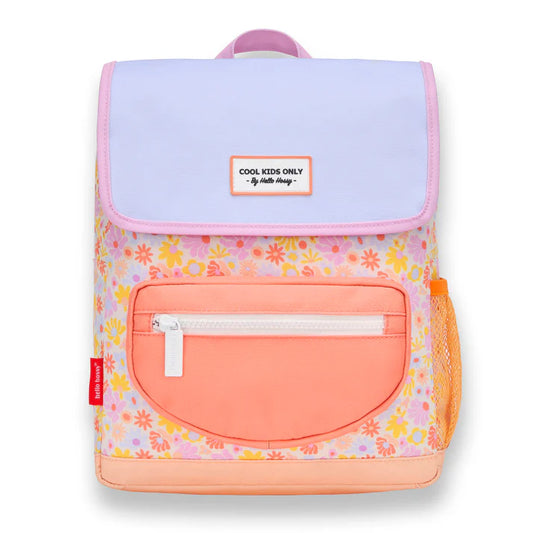 Mochila pré-escolar - Retro Flowers