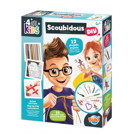 Kit Scoubidous - porta-chaves/pulseiras