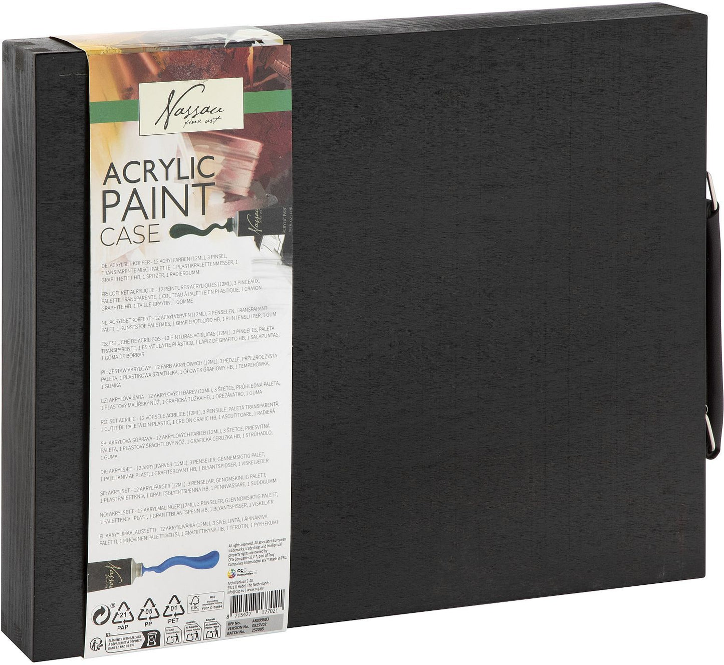 Conjunto de pintura em aguarela + acessorios