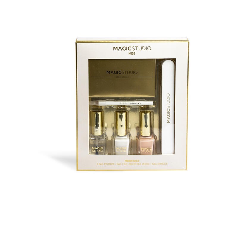 Set manicure francesa Nude - Magic Studio