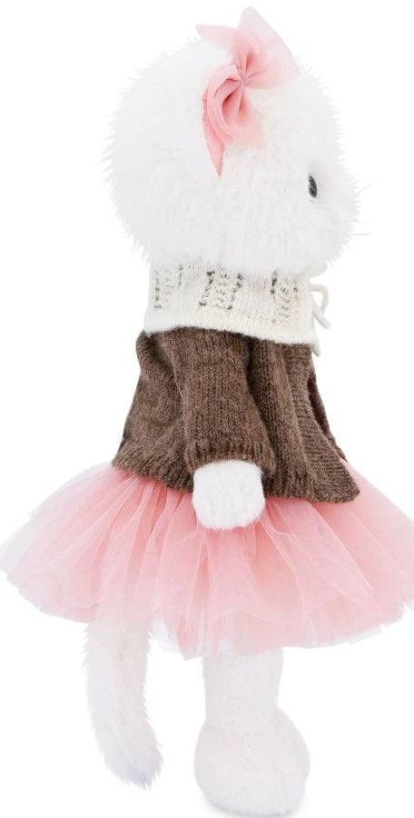 Peluche lucky kitty Sophie: Bailarina com casaco