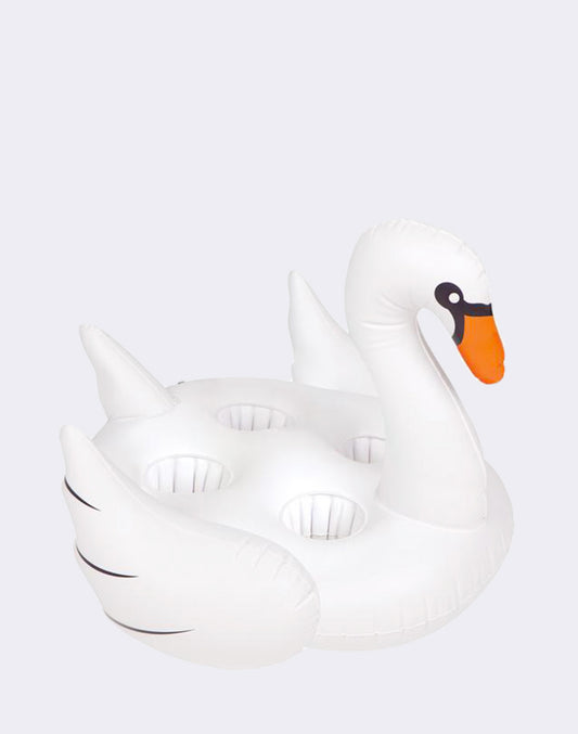 Porta-bebidas inflável - Swan