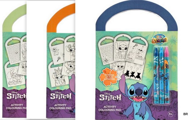 Livro de Colorir Atividades - Stitch
