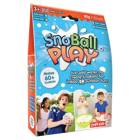 Snowball Play - Neve Sensorial DIY 4 Pack