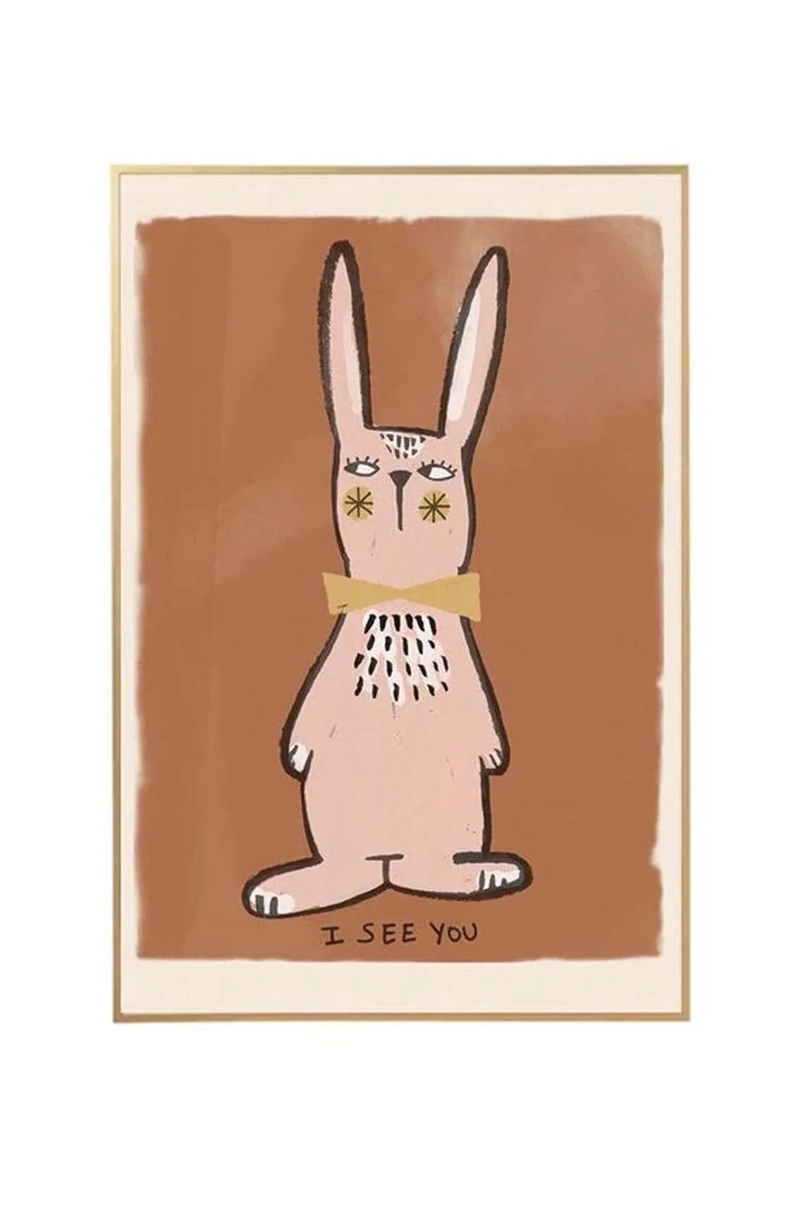 Ilustração “I see you” - 50x70 cm
