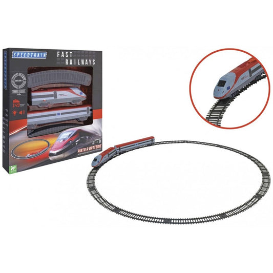 Comboio com Trilhos de bateria 3,10M