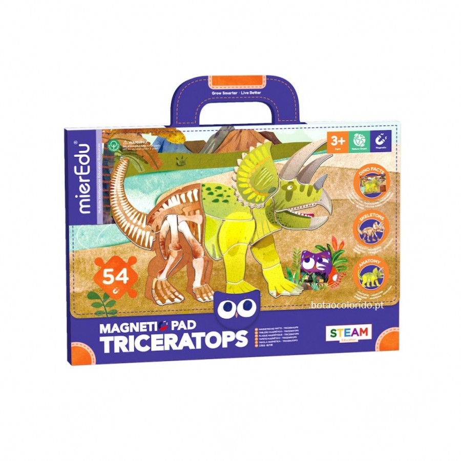 Tabuleiro Magnético - Triceratops