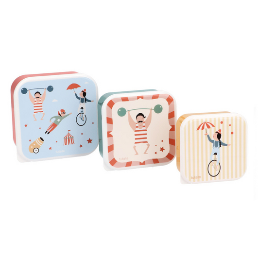 Conjunto de 3 Lancheiras - Circus Show
