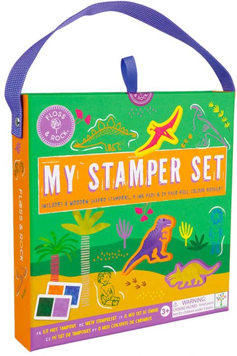 Meu conjunto Stamper - Dinossauro