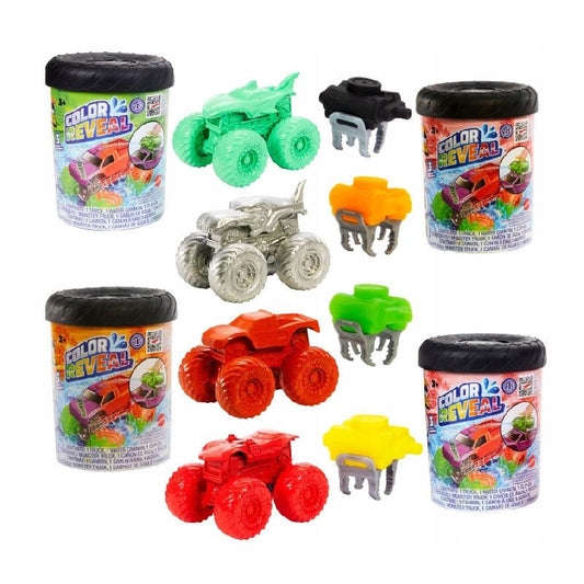 Monster Trucks muda de cor - Hot Wheels
