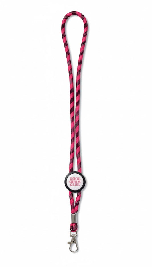 Fita/lanyard porta chaves ou cartões - Cool Girls Clubs