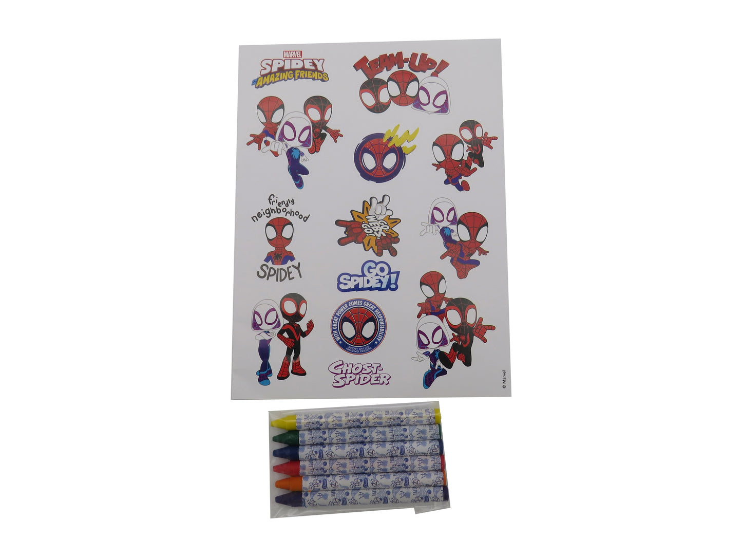 SET ATIVIDADES DE COLORIR - Spidey