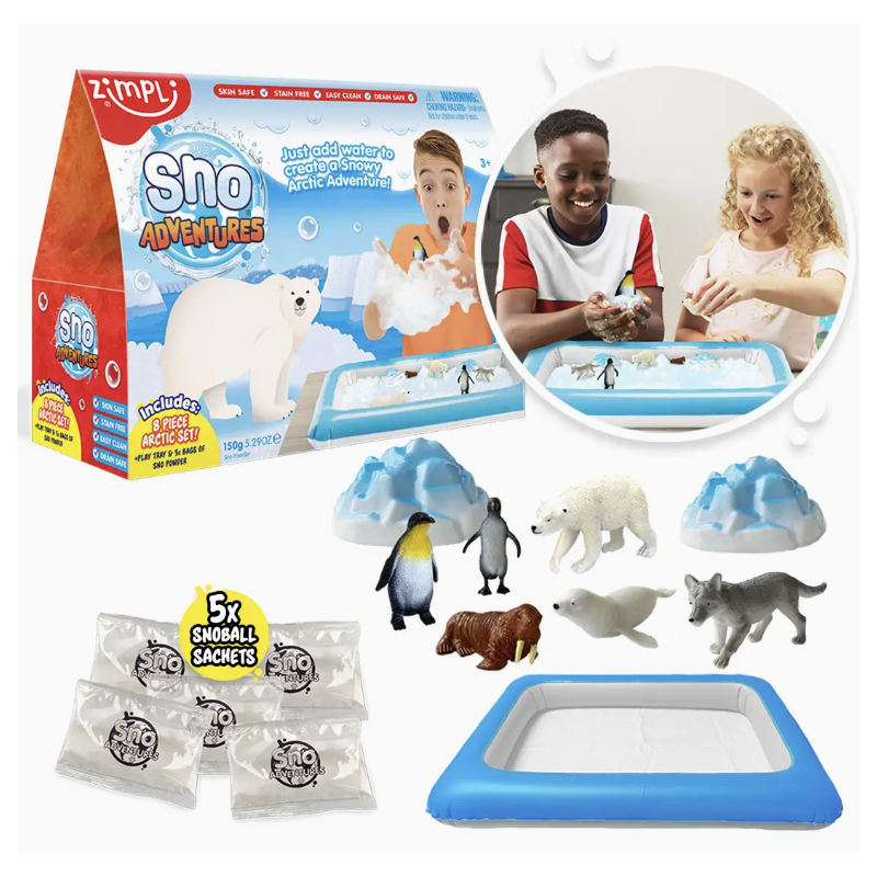 Aventura Ártica Sno World - Neve Sensorial c/figuras
