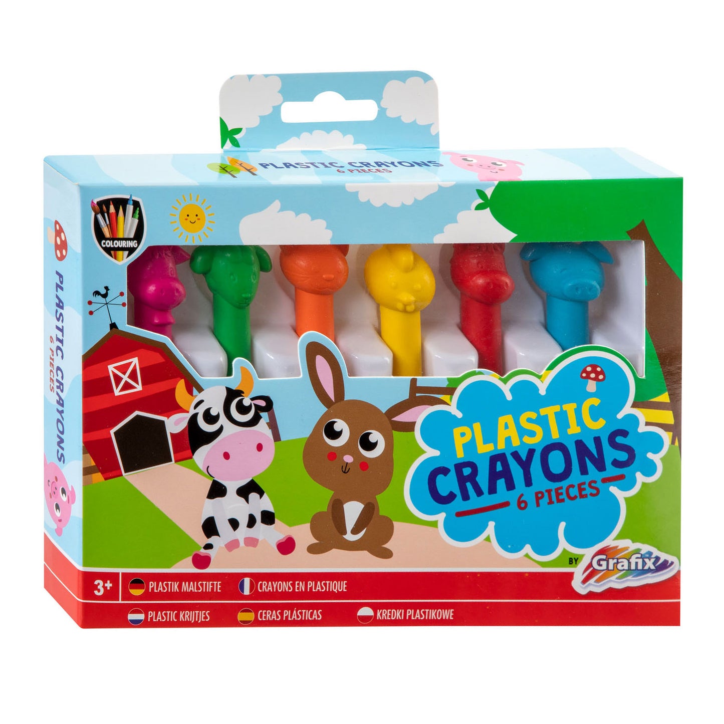 Crayones - La granja