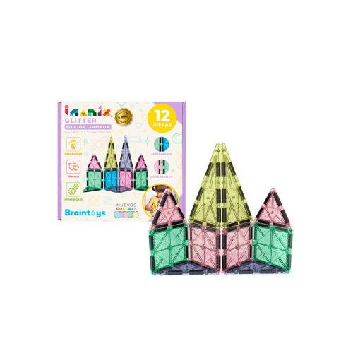 Braintoys Imanix Glitter 12 Peças