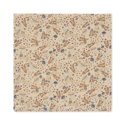 Muslin cloth - Ciel Magique Bleu