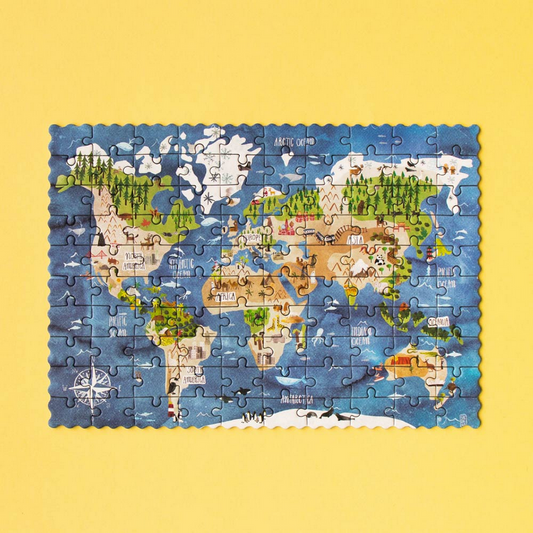 Puzzle pocket - Descobre o Mundo