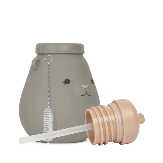 Garrafa / Biberão de silicone - Whale