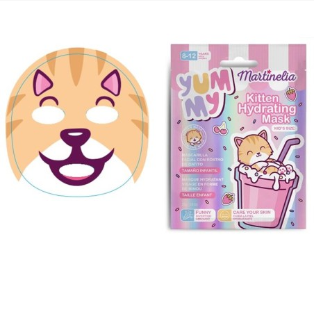Máscara hidratante para crianças - Gatinho