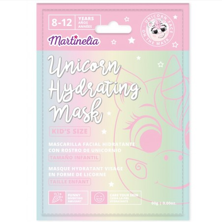 Máscara hidratante para crianças - Unicórnio