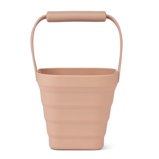 Balde de silicone dobrável - Tuscany rose / Pale tuscany