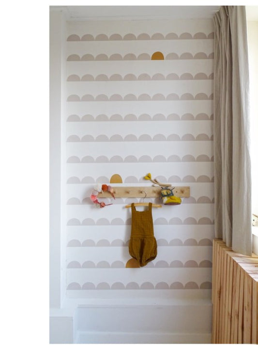 Papel de Parede - Arcos de Pedra Cinzento