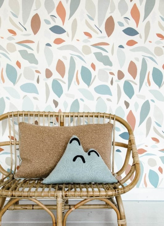 Papel de Parede - Azul Frutado