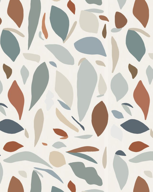 Papel de Parede - Azul Frutado